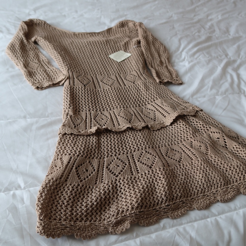 Cozy Knit Midi Dress by MODA International